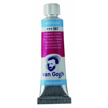Краски акварельные "Van Gogh" 567 красно-фиолетовый прочный 10 мл., туба