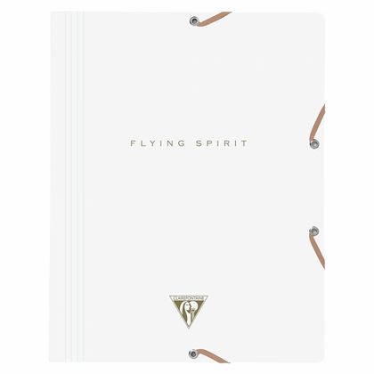 Папка на резинках 15 мм. "Flying Spirit" карт., крафт