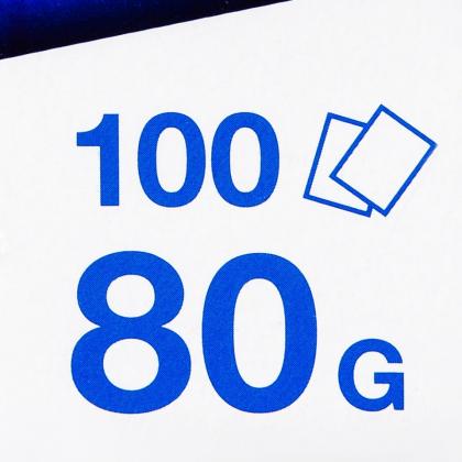 Бумага цветная A4, 80г/м, 500 л. "Trophee" желтый неон