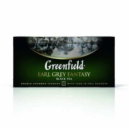 Чай "Greenfield" 100 пак*2 гр., черный, Earl Grey Fantasy