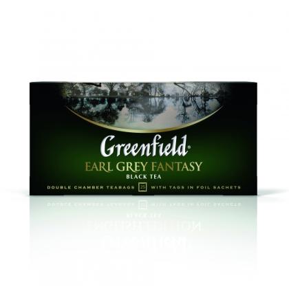 Чай "Greenfield" 100 пак*2 гр., черный, Earl Grey Fantasy