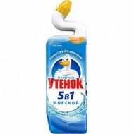 Средство чистящее д/туалета "Туалетный Утенок Морской, 900мл, 5в1