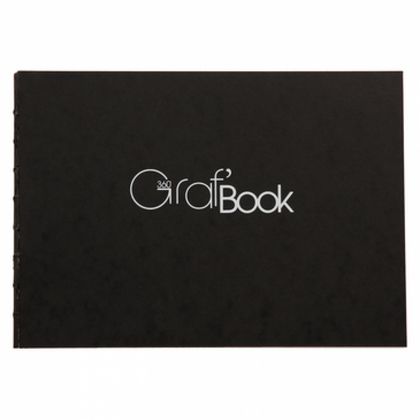 Скетчбук "Graf Book 360" 19*25, 100 г/м2, 100л., шитый