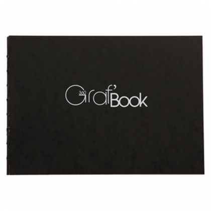 Скетчбук "Graf Book 360" 19*25, 100 г/м2, 100л., шитый
