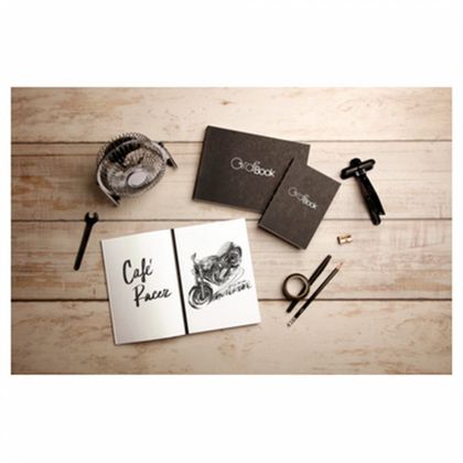 Скетчбук "Graf Book 360" 19*25, 100 г/м2, 100л., шитый