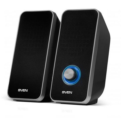Колонка 2.0 "Sven 325" Sven USB, Audio In, черный/серый