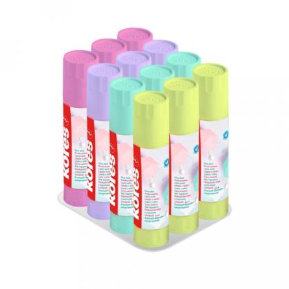 Клей карандаш "Kores Pastel" 20 г