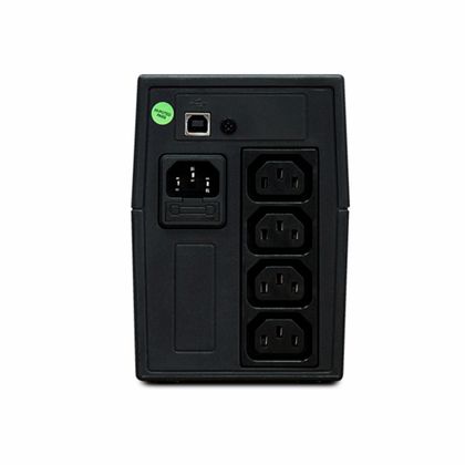 ИБП Powerman Back Pro 600I Plus (4xIEC320, 12V/7Ah, 360W, USB)