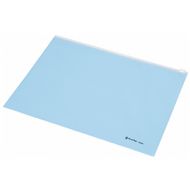Папка конверт на молнии А4 "Panta Plast C4604" голубой пастельный