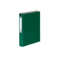Папка на 2 кольца A4, 25 мм "VauPe" ламинир. карт., зеленый