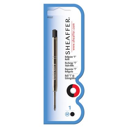 Стержень шарик., метал., М (средний) "Sheaffer T" черный