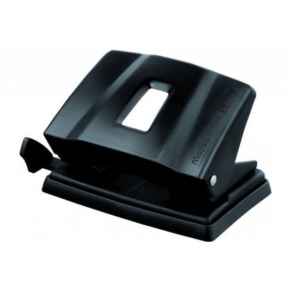 Дырокол 40/45 л. "Essential Metal 40/45S" лин., черный