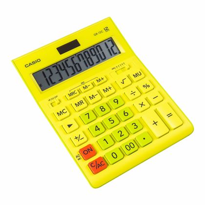 Кальк. наст. 12р. GR-12 Casio голубой 35*155*209 мм