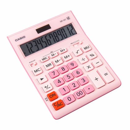 Кальк. наст. 12р. GR-12 Casio голубой 35*155*209 мм