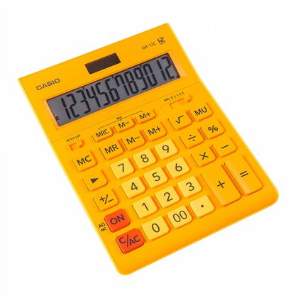 Кальк. наст. 12р. GR-12 Casio голубой 35*155*209 мм
