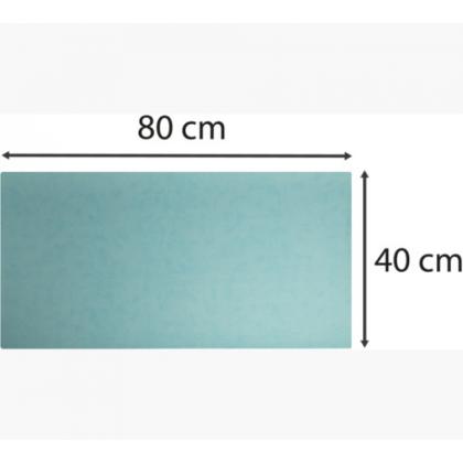 Бювар 40*80 см "Exacomta" кож.зам. серый/пудровый
