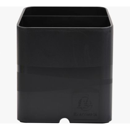 Подставка д/ручек "Pen Cube" пласт., 2 дел., прозрачный синий