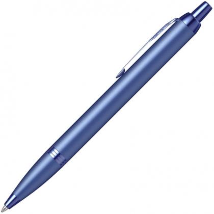 Ручка шарик/автомат "IM Monochrome K328 Blue PVD" 1 мм, метал., подарочн. упак., синий, стерж. синий