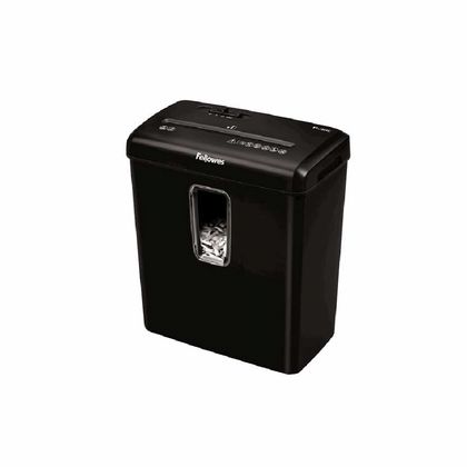 Уничтожитель Fellowes® PowerShred® P-30C, DIN P-4, 4х34мм, 5лст., 15лтр.,уничт.: скобы,скр., пл.карты,CD