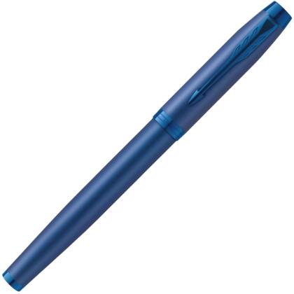Ручка перьевая  M "IM Monochrome F328 Blue PVD" метал., подарочн. упак., синий, патрон синий