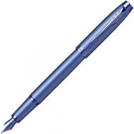 Ручка перьевая  M "IM Monochrome F328 Blue PVD" метал., подарочн. упак., синий, патрон синий