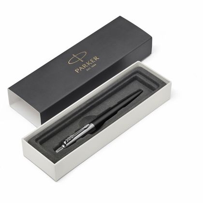 Ручка шарик/автомат "Jotter Core K63 Victoria Violet CT" 1,0 мм, метал., подарочн. упак., фиолетовый/серебристый, стерж. синий