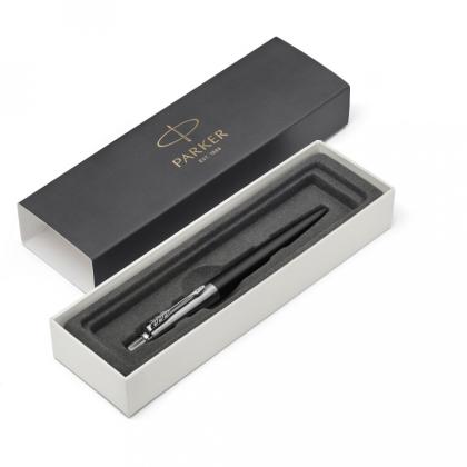 Ручка шарик/автомат "Jotter Core K63 Victoria Violet CT" 1,0 мм, метал., подарочн. упак., фиолетовый/серебристый, стерж. синий