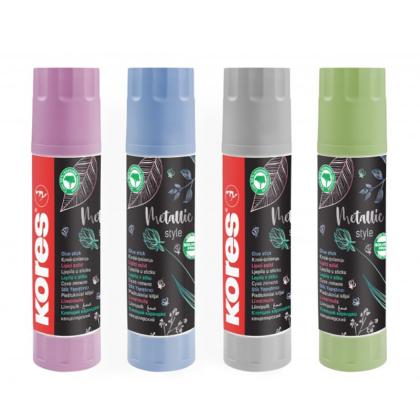 Клей карандаш "Kores Metallic Style" 20 г