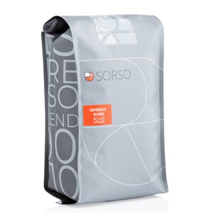 Кофе "Sorso" в зерне, 1 кг., пак., Espresso Blend  90/10