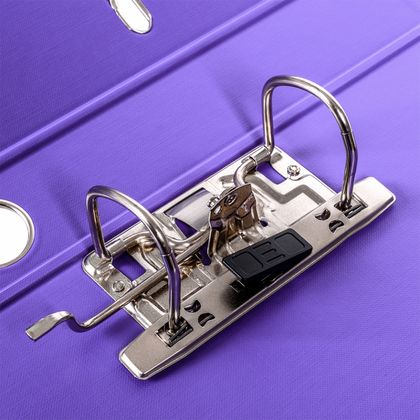 Папка регистратор А4, ПВХ, 50 мм. "Donau" фиолетовый