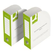 Коробка архивная 80 мм "Q-Connect" вертик., зеленый
