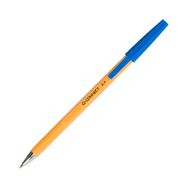 ручка шарик. желтый-синий, 0,4 мм, Q-CONNECT