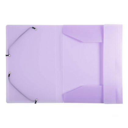 Папка на резинках 40 мм. "Chromaline Pastel" пласт., ассорти