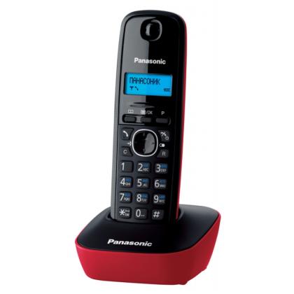 Телефонный аппарат Panasonic KX-TG1611RUW (белый/черный)