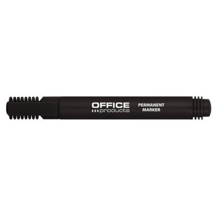 Маркер перм. "Office Products" пулевидн., черный