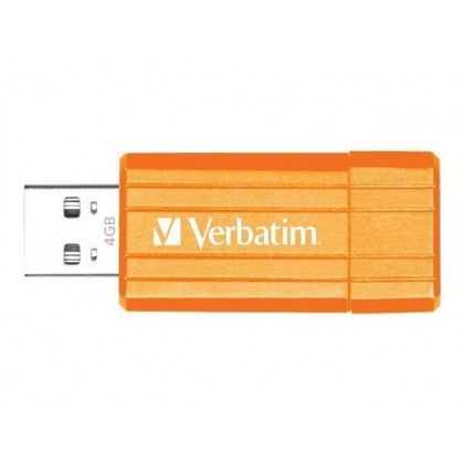 Карта памяти USB Flash 2.0 32 Gb "PinStripe" пласт., голубой