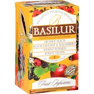 Чайный напиток "Basilur" 25*1,8 г., Fruit infusion, ассорти 4 вкуса