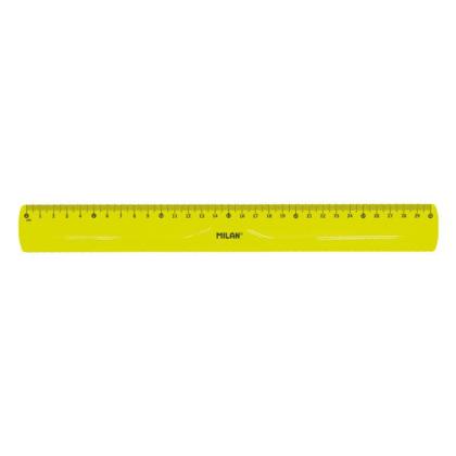 Линейка 30 см "Flex&Resistant" пласт., желтый