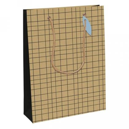 Пакет бумажный подарочный 37,3*11,8*27,5 см "Minimalist"