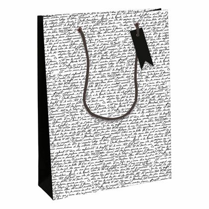 Пакет бумажный подарочный 21,5*10,2*25,3 см "Baudelaire"