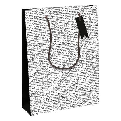 Пакет бумажный подарочный 21,5*10,2*25,3 см "Baudelaire"