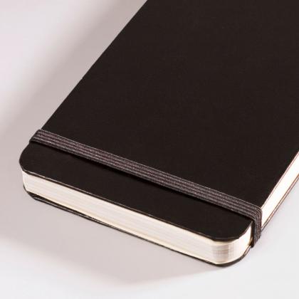 Блокнот А6 90*150 мм, 184 л., лин. "Leuchtturm1917. Portrait Pocket" тв. обл., кожзам., на резинке, шалфей
