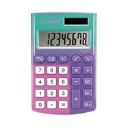 Калькулятор "8-digit Sunset Pocket", сиреневый/розовый