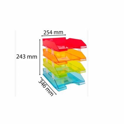 Модуль горизонтальный "Combo Linicolor" 4 лотка, ассорти