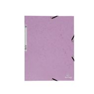 Папка на резинках 15 мм. "Aquarel" карт., фиолетовый