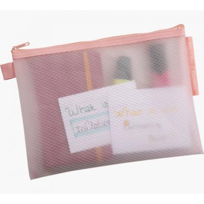 Папка конверт на молнии А5 "Chromaline Pastel" ассорти