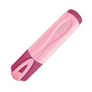 Маркер текстовый "Fluo Peps" розовый с глиттером