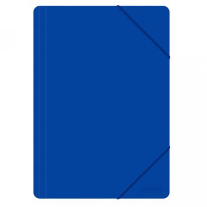 Папка на резинках 15 мм. "Office Products" пласт., красный