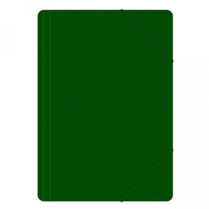 Папка на резинках 15 мм. "Office Products" пласт., синий