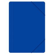 Папка на резинках 15 мм. "Office Products" пласт., синий